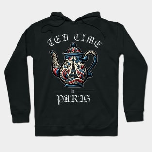 Tea Time in Paris Hoodie